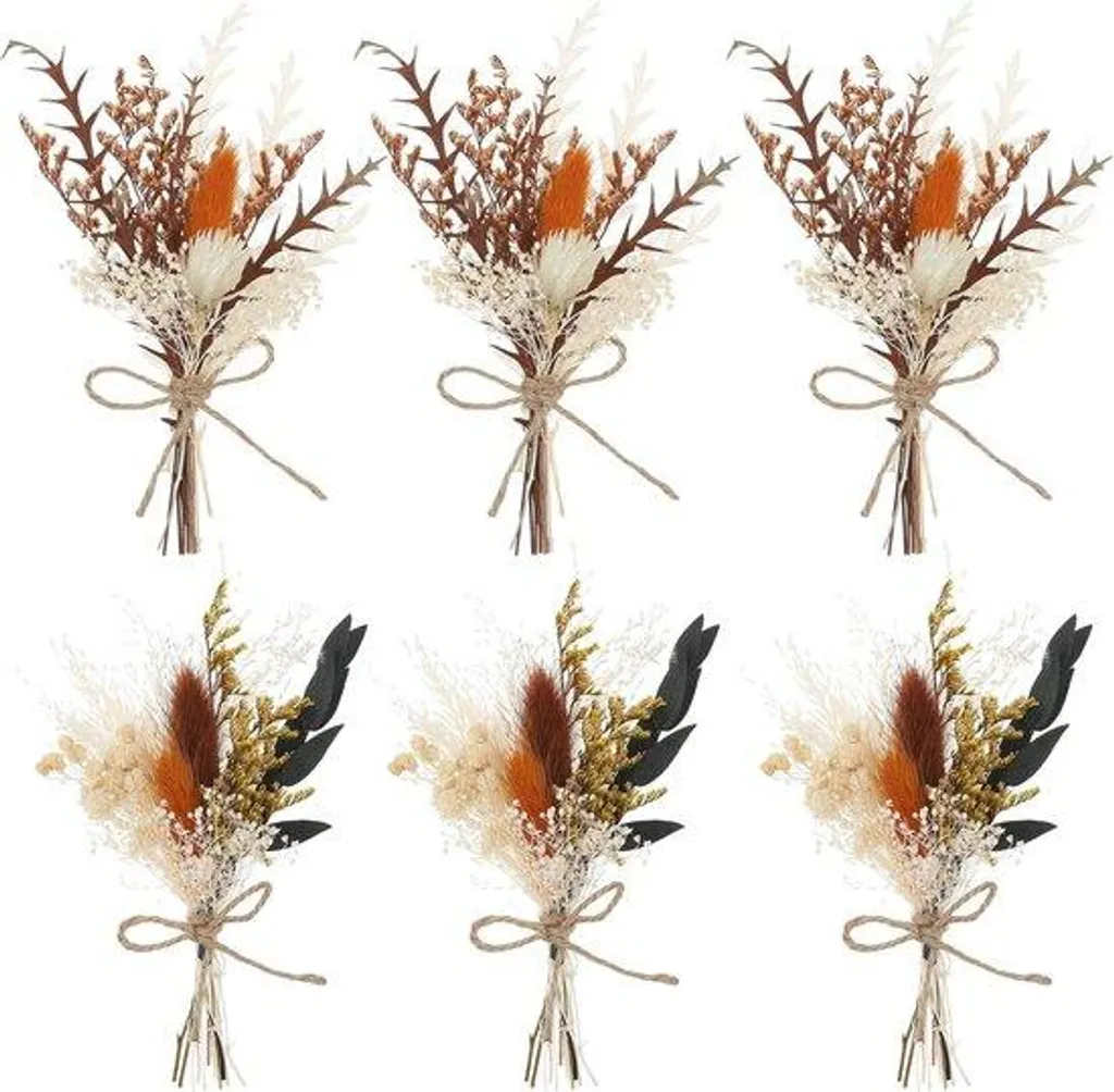 Mini bouquets fleurs séchées naturelles pour loisirs créatifs et DIY
