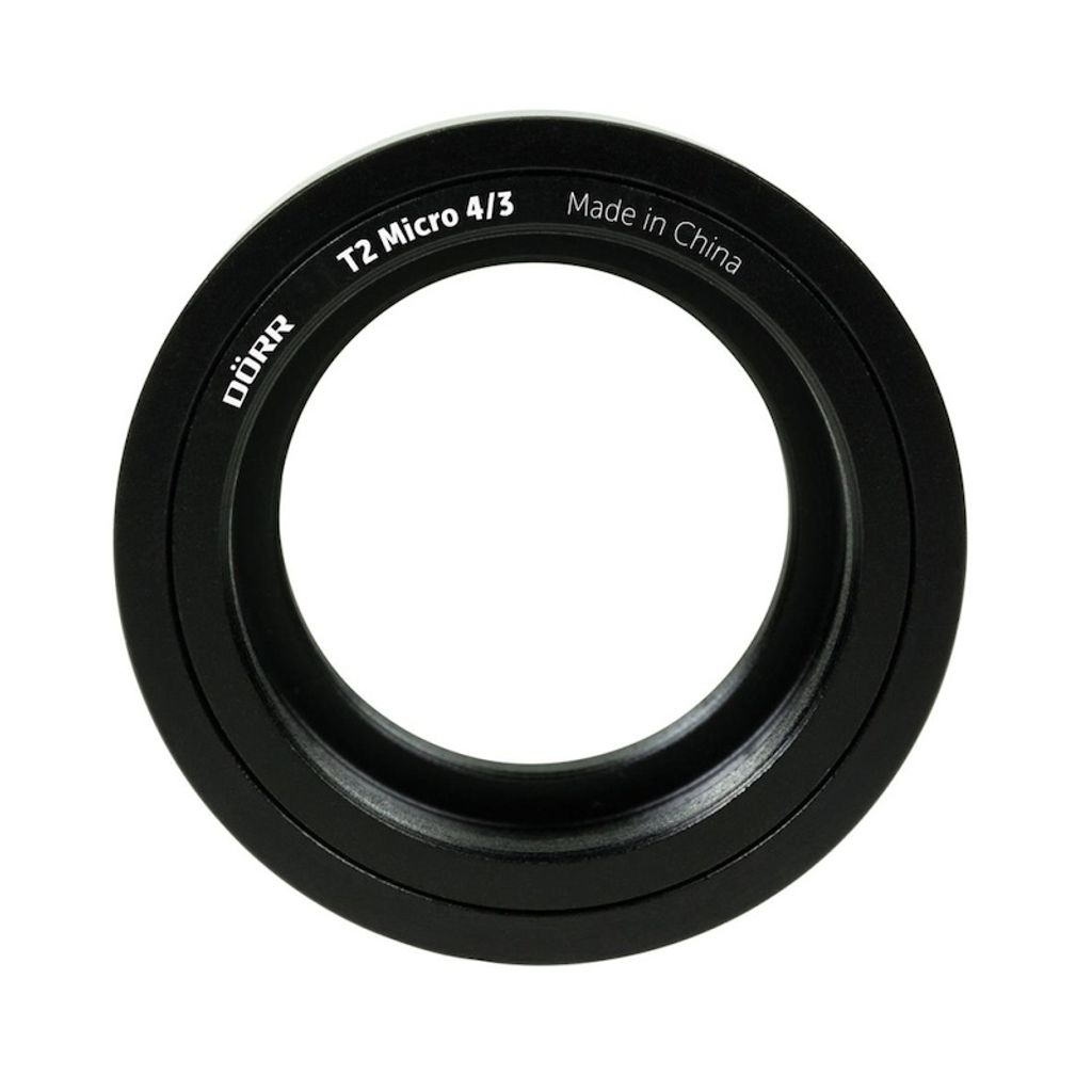 Dörr 321617, Micro Four Thirds, T2, Schwarz, Metall, Olympus/Panasonic Micro 4/3, 56 g
