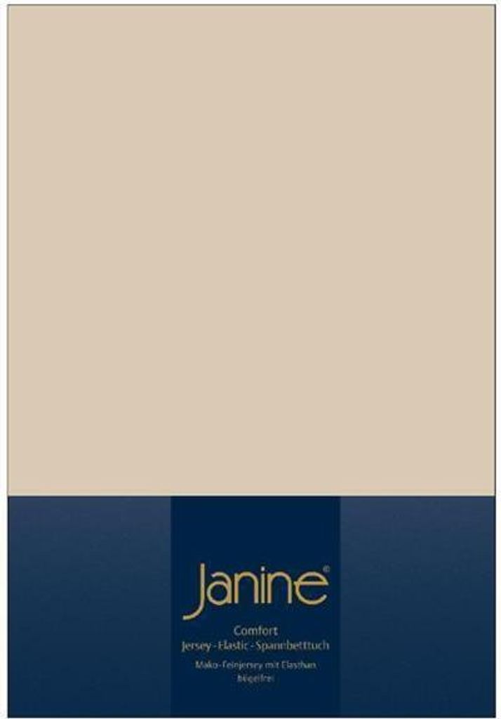 Janine Bettlaken Spannbetttuch Spannbettlaken in allen Größen und vielen Farben sand 140 cm x 200 cm x 160 cm x 200 cm