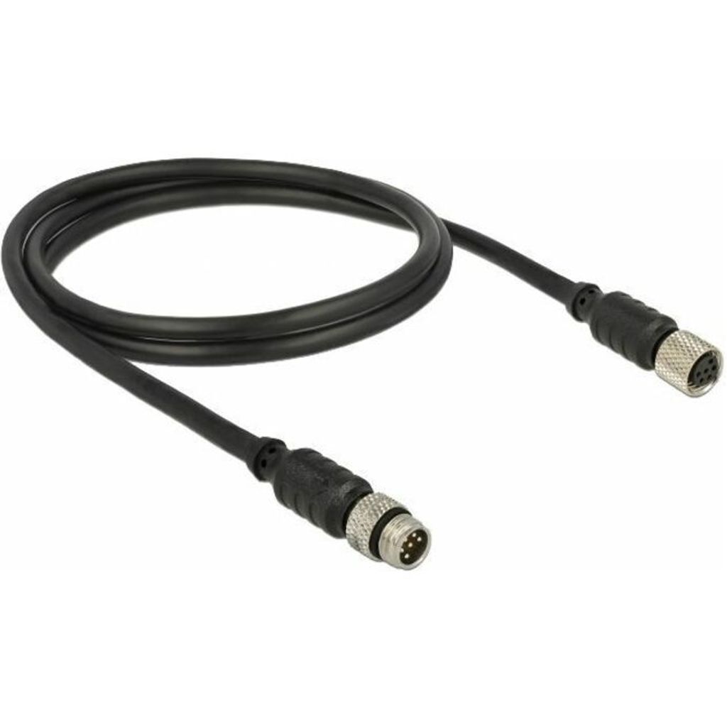 Navilock M8 Verlängerungskabel wasserdicht 1m für GNSS Empfänger