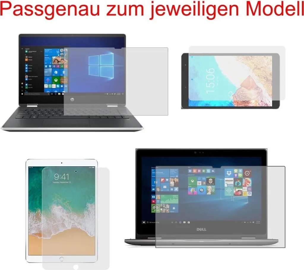 pellicola di protezione 2x per HP Dragonfly G4 - protezione dello schermo cristallino - pellicola di protezione premium