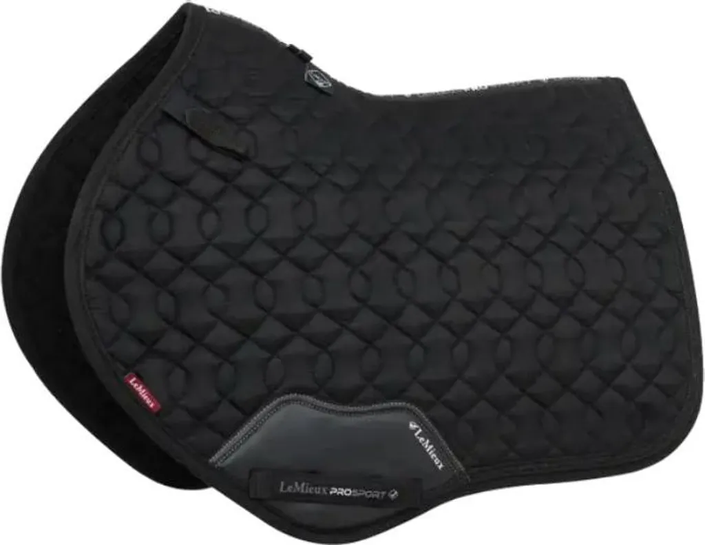 Tapis LeMieux Crystal Suède Close Contact Anti-Glisse et Respirant