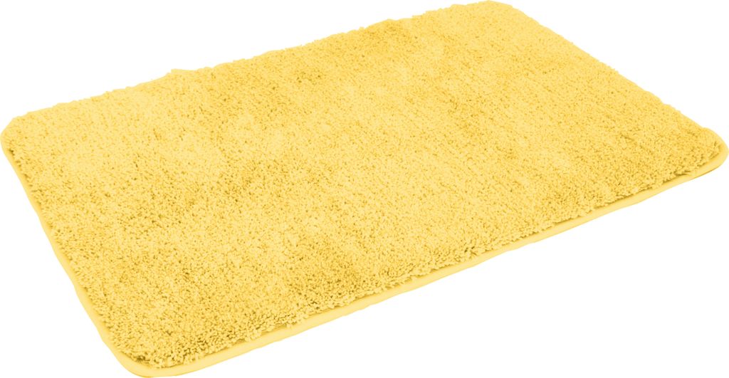 Mikrofaser-Badematte 80 x 150 cm,  Gelb 80x150cm Produktbild 