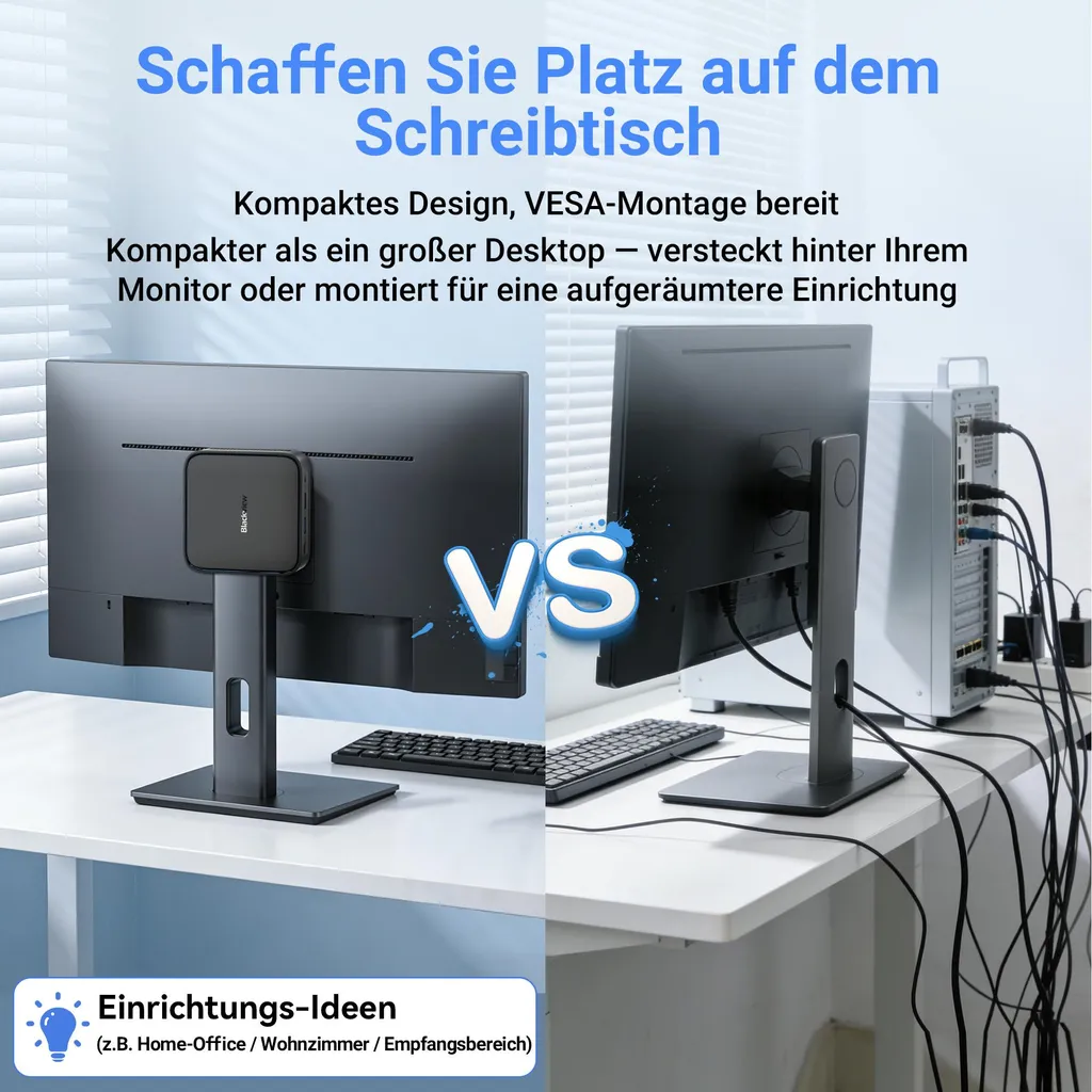 Mini-PC Compact Blackview MP50 : Finissez-en avec l'encombrement du Bureau - 12