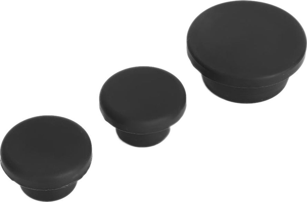 3 Stück Heckklappen-Gummistopfen passend für Jeep Wrangler JK 2007–2017 Autozubehör