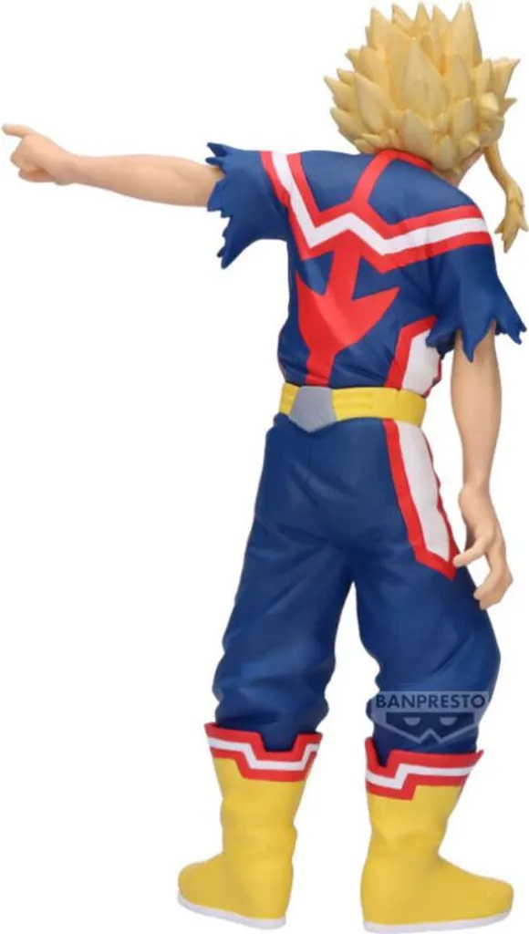 All Might True Form Figurine Banpresto Détails Sculptés de 18 cm