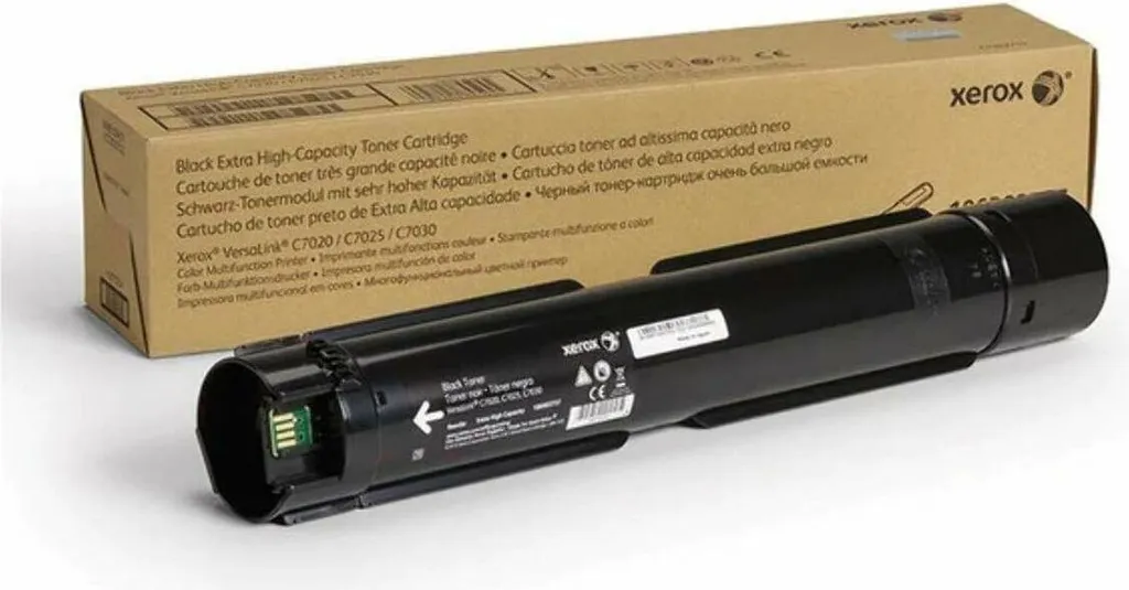 Cartouche de Toner Noir Xerox 106R03737 pour Imprimerie Laser de Bureau
