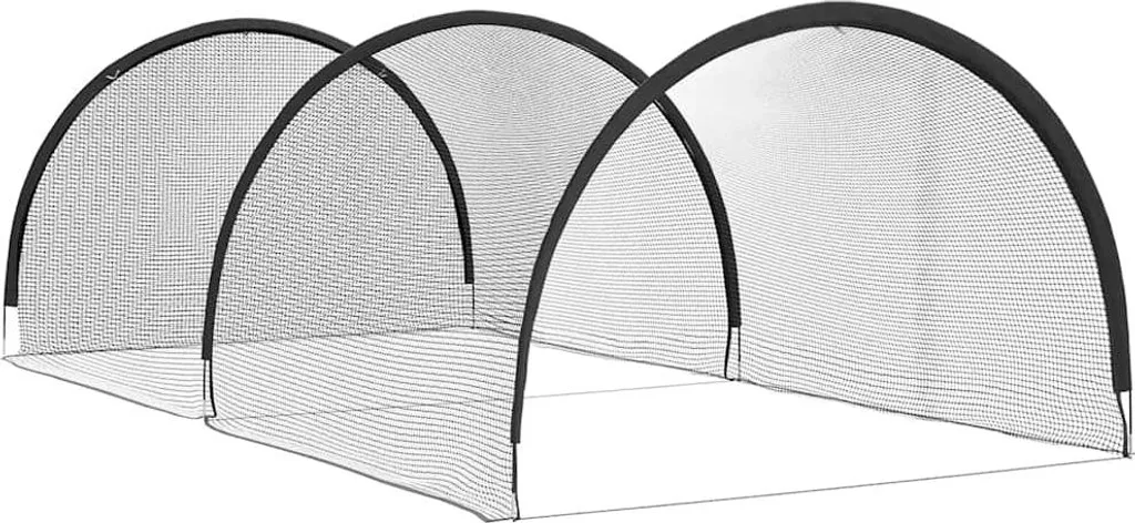 Filet de baseball grand format vidaXL pour entraînement outdoor