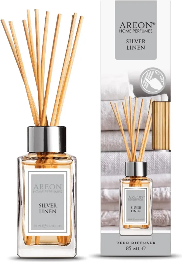 Areon Silver Linen 150ml - Diffusore Aromaterapia per il Relax