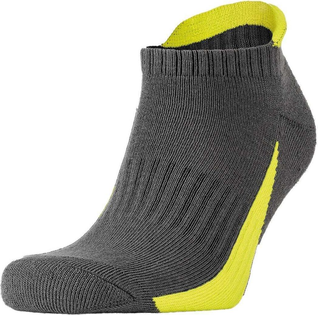 Spiro - Sportsocken für Herren/Damen Unisex (3er-Pack) BC4908 (L - XL) (Grau/Limone)