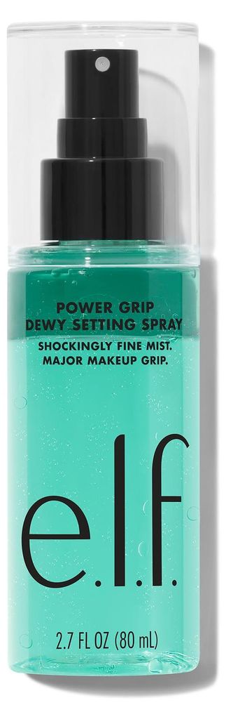 e.l.f. Power Grip Dewy Setting Spray, ultrafeine Formel, vegan, für ein hydratisiertes Finish