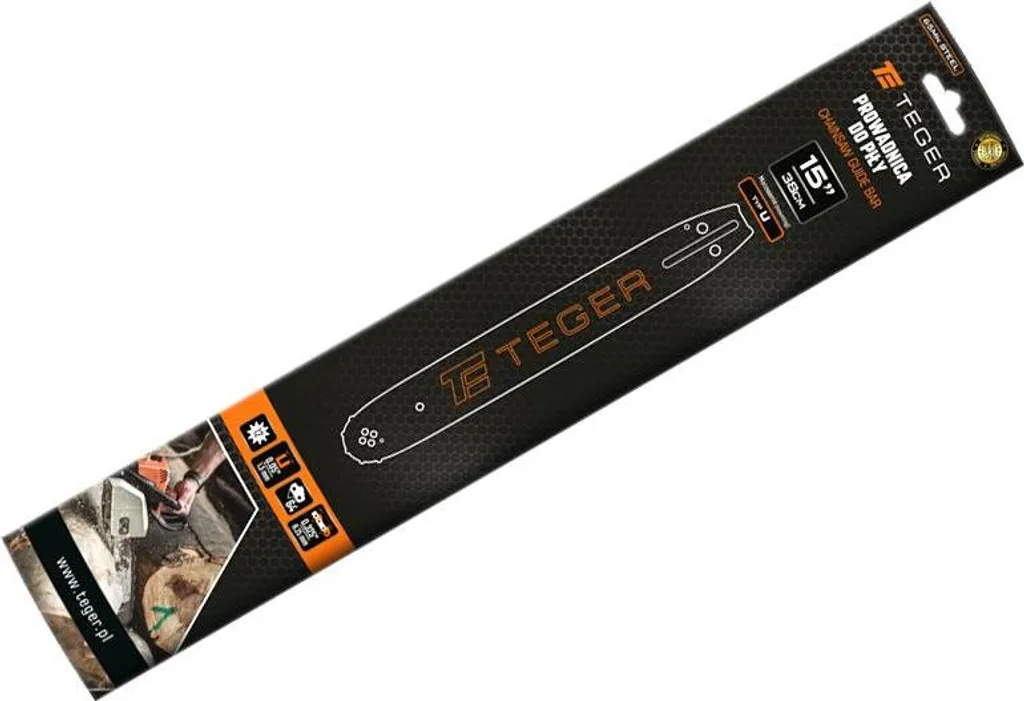 Guide-chaîne robuste 16" 40cm 0.325" 1.5 mm 66og pignon 12 dents U - 3