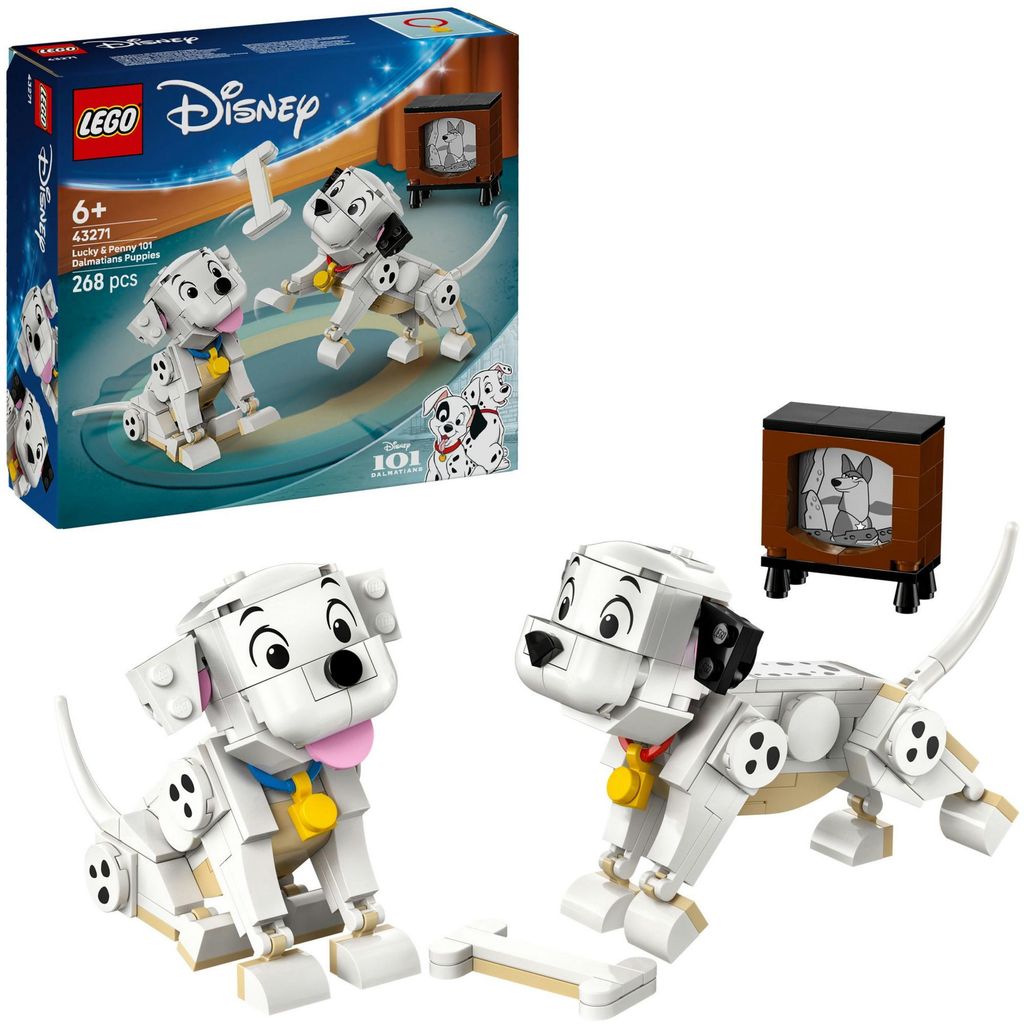 LEGO Disney Klasyczne Szczenięta Lucky i Penny ze 101 Obrázek produktu 