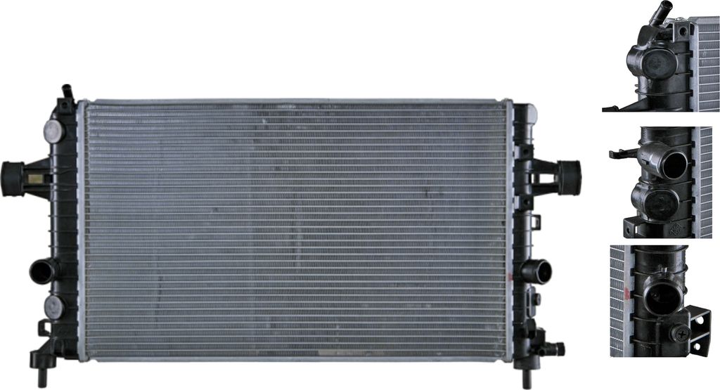 MAHLE CR 1091 000S Kühler Wasserkühler Motorkühler für OPEL ZAFIRA B (A05) Astra H Caravan (A04) Astra H Schrägheck (A04) Astra H GTC (A04)