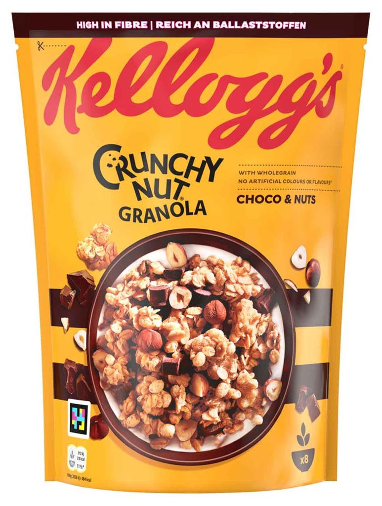 Kellogg's Granola Crujiente de Avena con Chocolate y Imagen del producto 