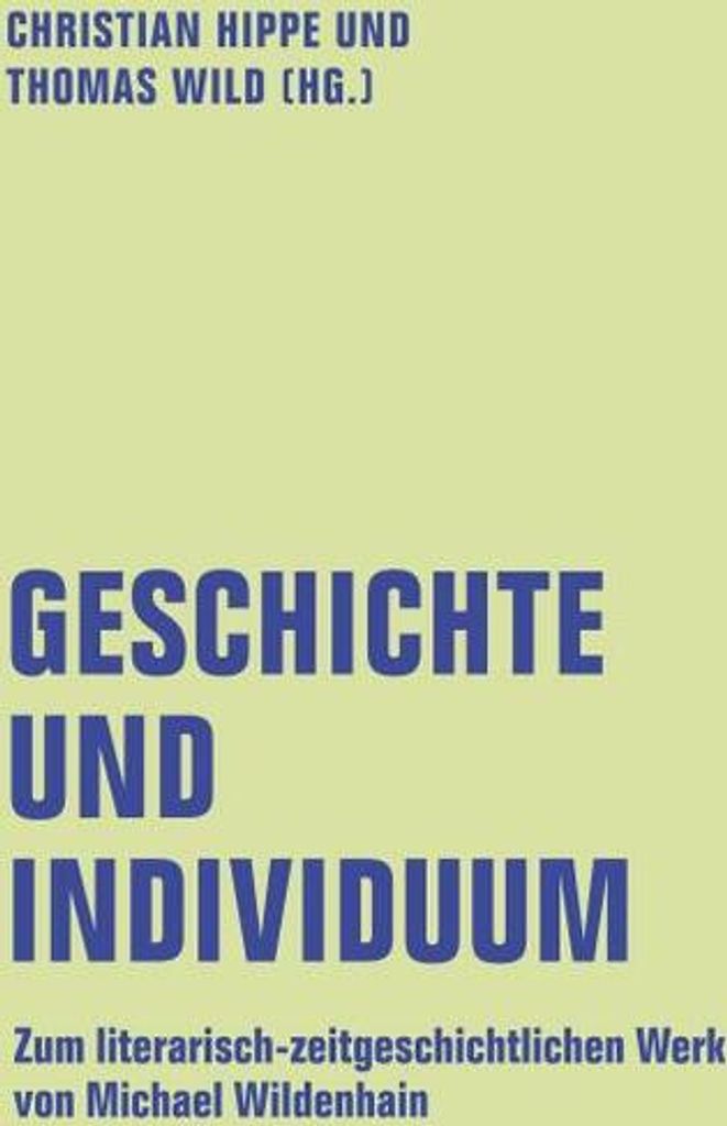 Geschichte und Individuum