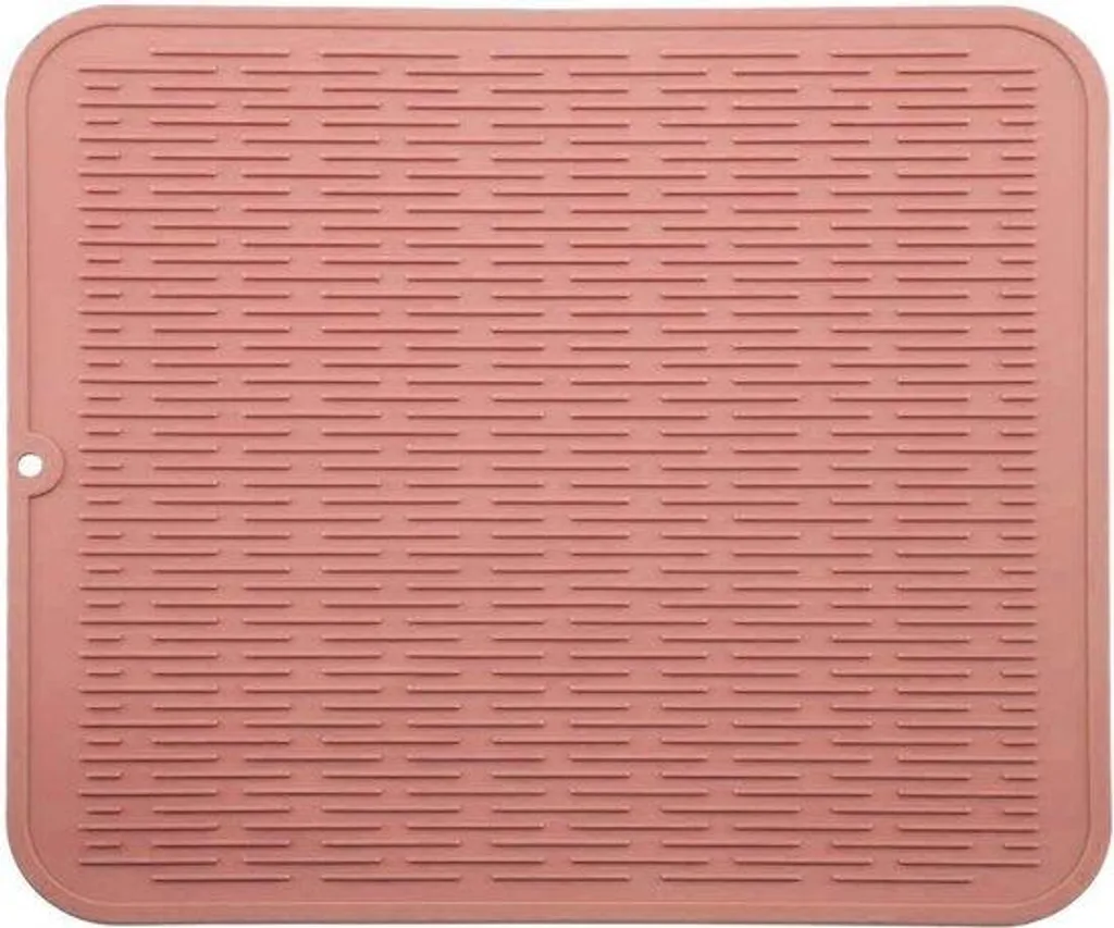 Tapis de travail silicone rose 40x30 cm idéal pâtisserie et protection