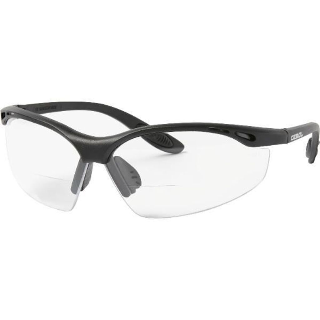 Gebol Schutz-Lesebrille Reader mit Lesehilfe +200 Klar