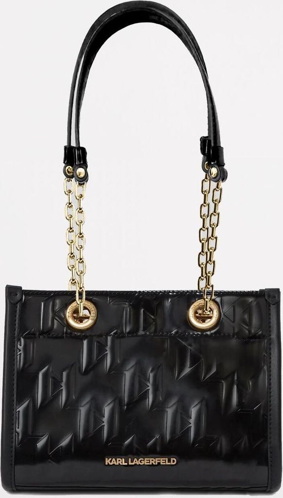 KARL LAGERFELD SKUARE SP SHINY MONO SM TO Schwarz