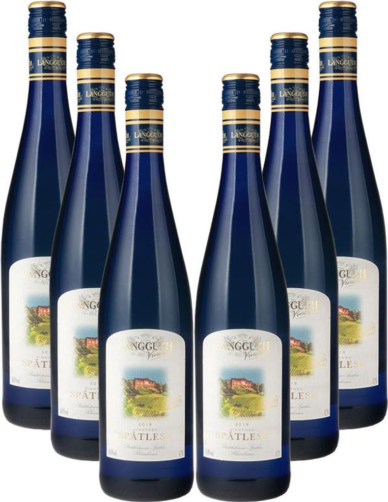 6x Langguth Vinothek Spätlese 10,0% 0,75L (D) Produktbild 