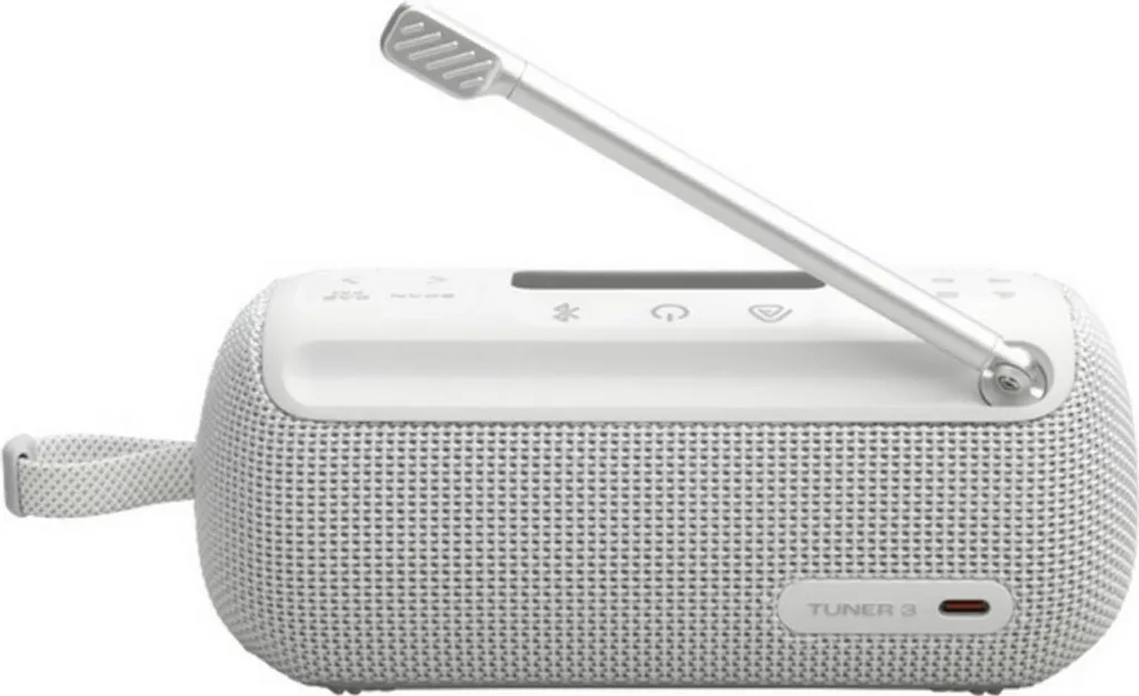JBL Tuner 3 Bianco: Radio Bluetooth da Esterno Impermeabile IP67