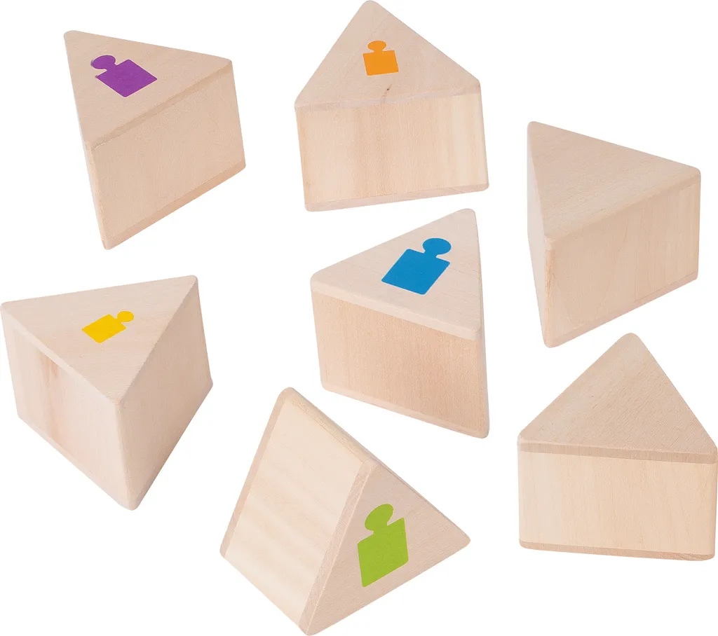 Jeu de mémoire sur les poids et mesures en bois naturel pour enfant