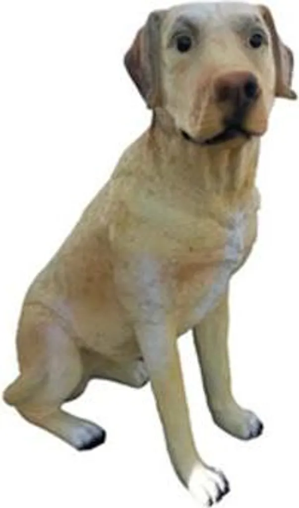 Statue Chien de Combat 82cm Déco Salon pour Ambiance Luxe et Garde