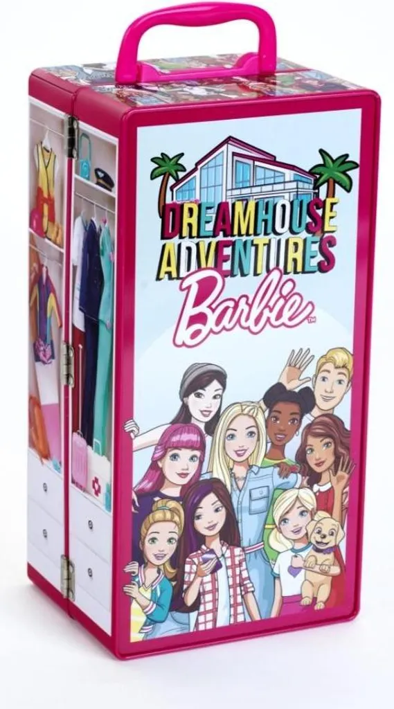 Valise Barbie Klein Theo rigide avec compartiments pour accessoires - 2