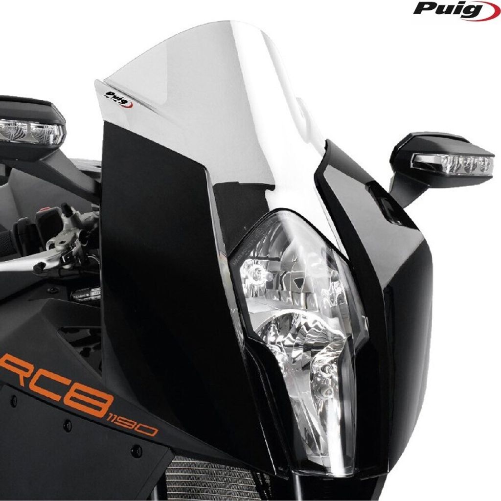 PUIG 4944W Z-Racing Scheibe passend fuer KTM 1190 RC8 Transparent