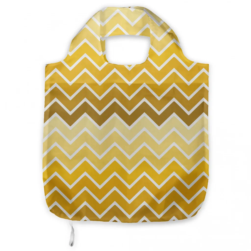 Porta il Sole con Te: La Borsa Chevron Gialla ABAKUHAUS