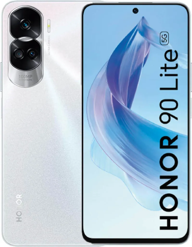 Honor 90 Lite Argent 256GB - Finissez-en avec le manque de stockage