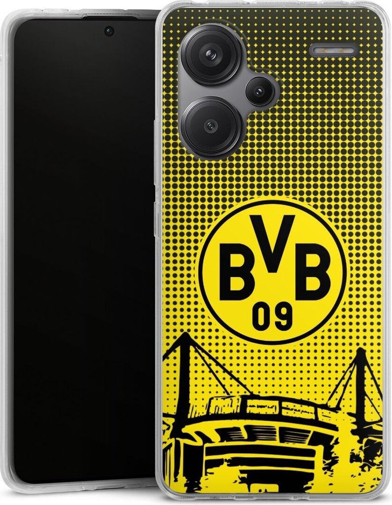 DeinDesign Handyhülle für Xiaomi Redmi Note 13 Pro Plus Silikon Hülle Case Smartphone Schutzhülle BVB Borussia Dortmund Stadion