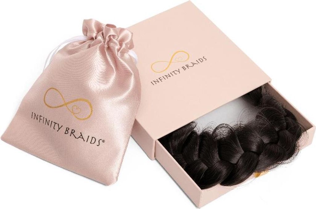 Infinity Braids Regular Braid Lizzy Satin Caramel