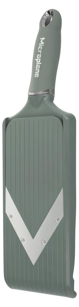 Microplane Verstellbarer V-Hobel PureCut Eucalyptus Grün Produktbild 
