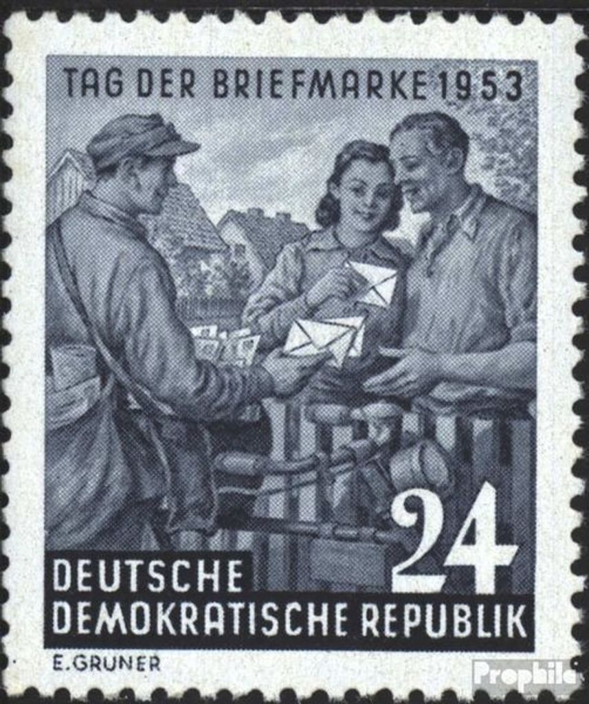 Briefmarken DDR 1953 Mi 396 (kompl.Ausg.) gestempelt Tag Produktbild 