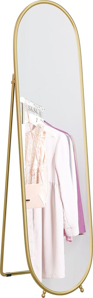 Lustro HOMCOM o pełnej długości, 160 x 40 cm, lustro Zdjęcie produktu 