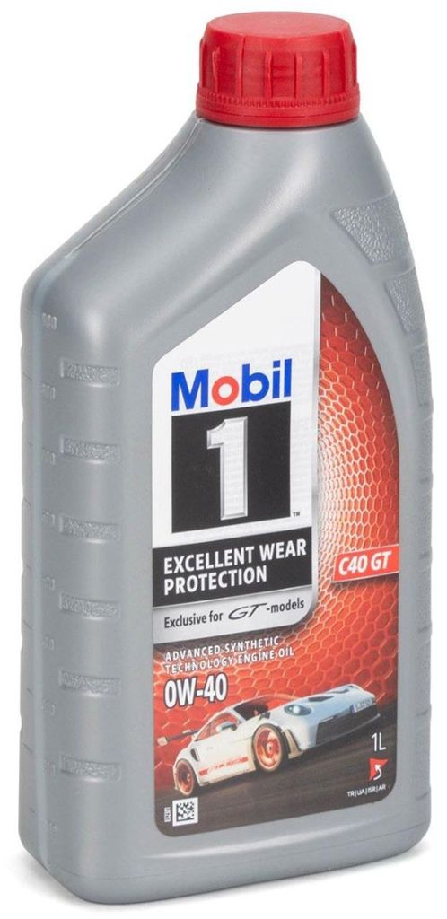 MOBIL 1 C40 GT für 0W-40 1 Liter Motoröl Motorenöl Produktbild 