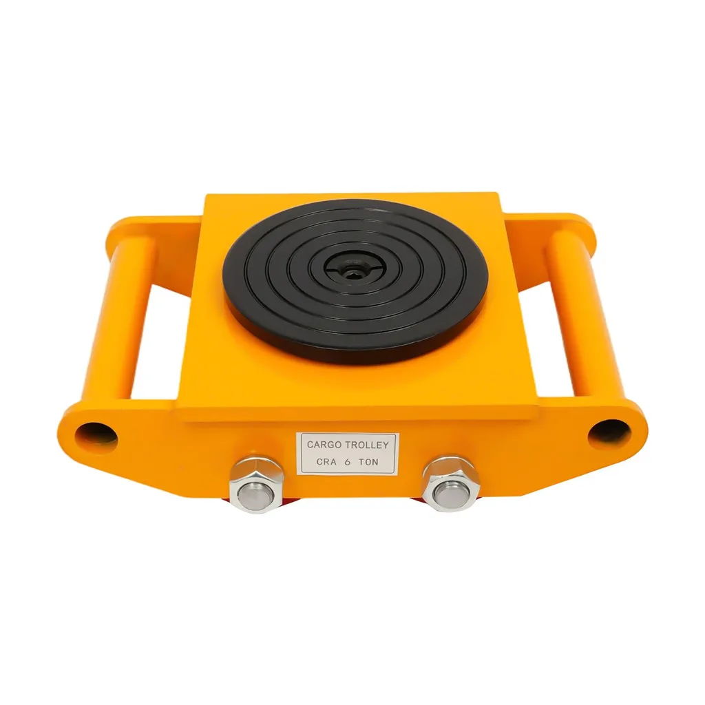 Rouleau de transport industriel 6000kg pour manutention de charge