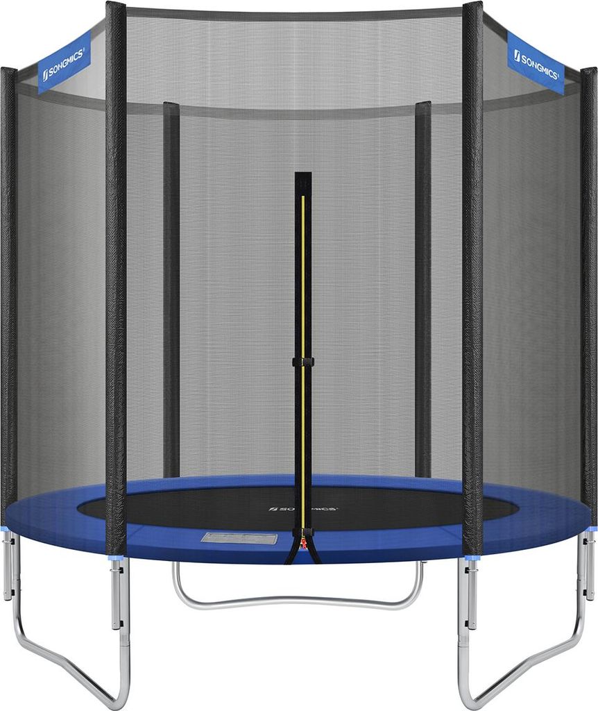 Trampolin Ø 183 cm Schwarz-Blau