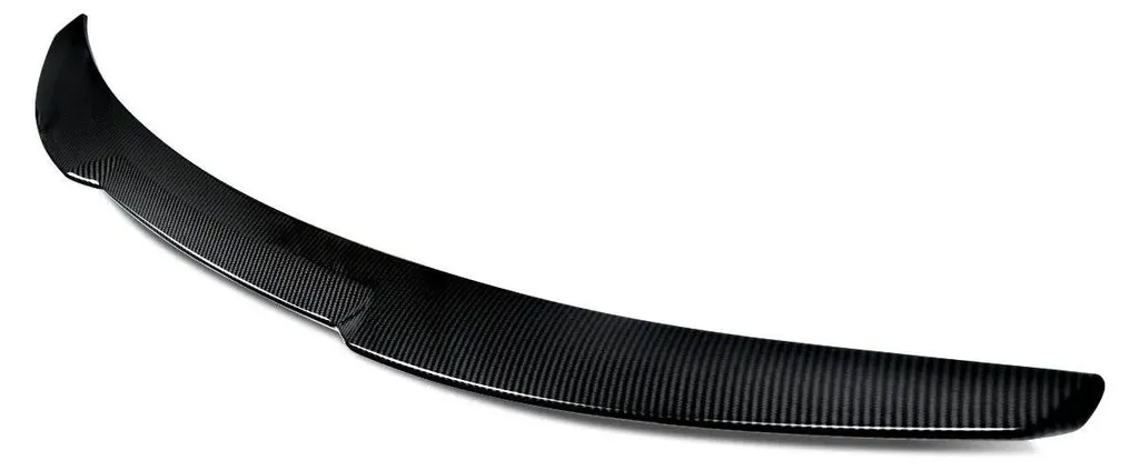 Aileron arrière de personnalisation sport look carbone pour Audi