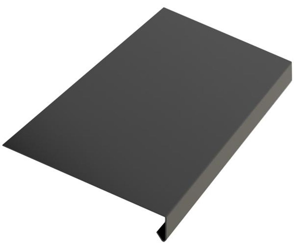 Scandole RS 250, 2 m, Prefalz liscio, Antracite P.10 RAL Immagine del prodotto 