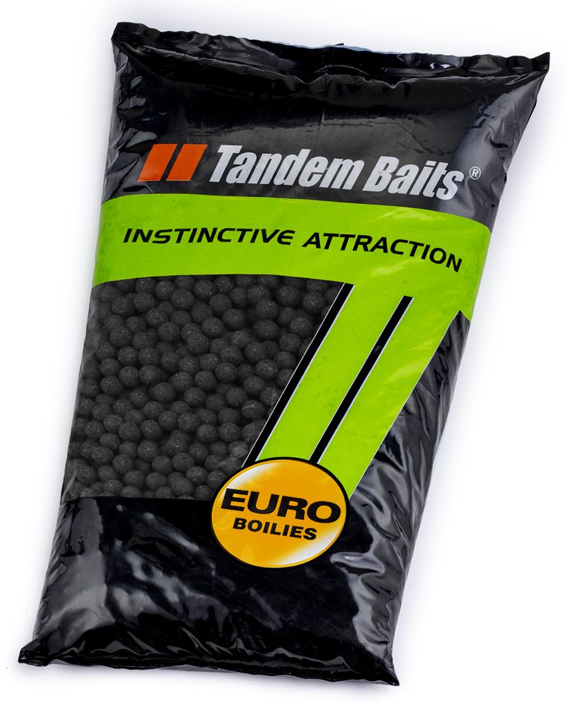 Tandem Baits Euro Boilies Heilbutt, Karpfen Angeln ohne Mühe, Köder zum Große-Fische-Angeln, Karpfenzubehör für Profis & Hobby-Angler 18 mm 10 kg