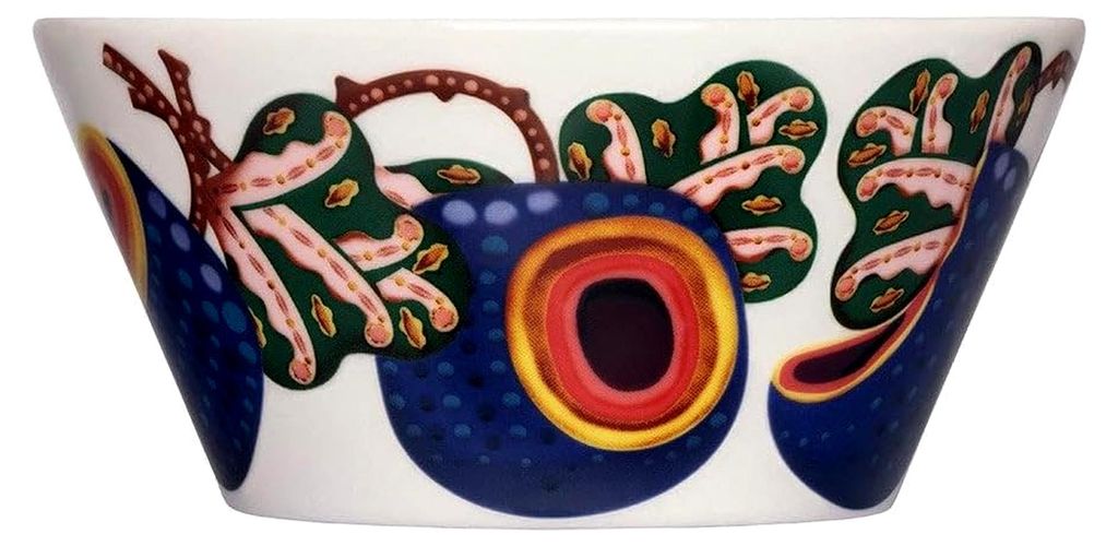 Taika Sato Schale 0,6 Liter mit Illustrationen von Klaus Haapaniemi, mikrowellen- und spülmaschinengeeignet