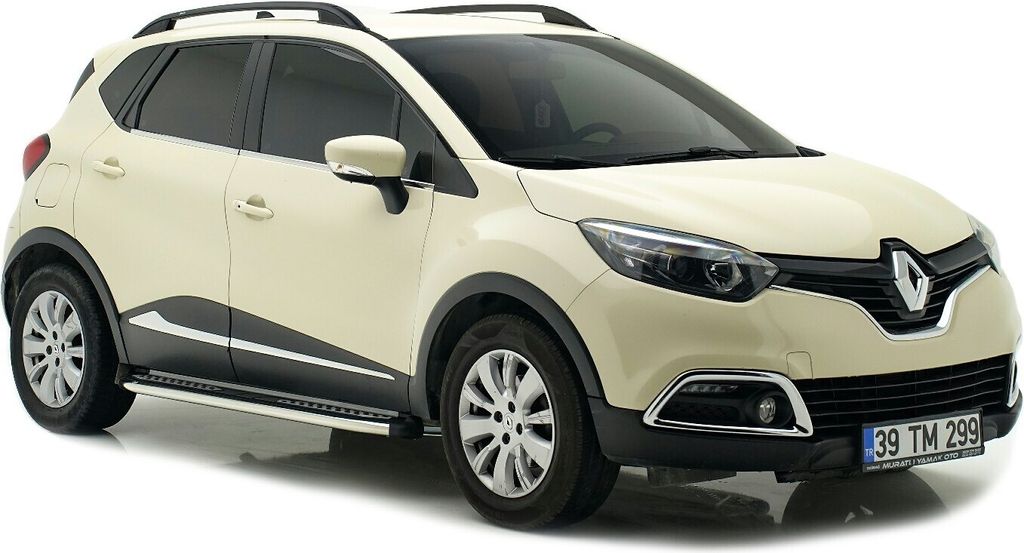 TURTLE DACHRELİNG CROWN RENAULT CAPTUR J87 2013 2014 2015 2016 2017 2018 2019 (SUV) , Schwarz