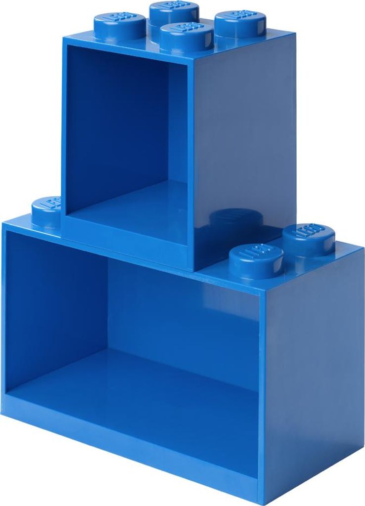 Room Copenhagen R.C. LEGO Brick Shelf 4+8 Set blue 41171731 Produktbild 