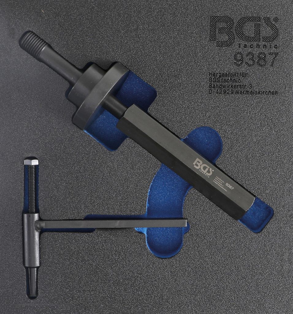 BGS 9387 Steuergehäusedeckel-Ausricht- und Pumpenr ad-Demontage-Werkzeug-Satz, für Ford 1,8 TDdi / TD