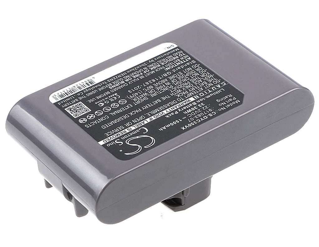 Batterie TECHTEK 2000mAh pour Dyson DC31 DC35 avec Cellules Li-ion Pro