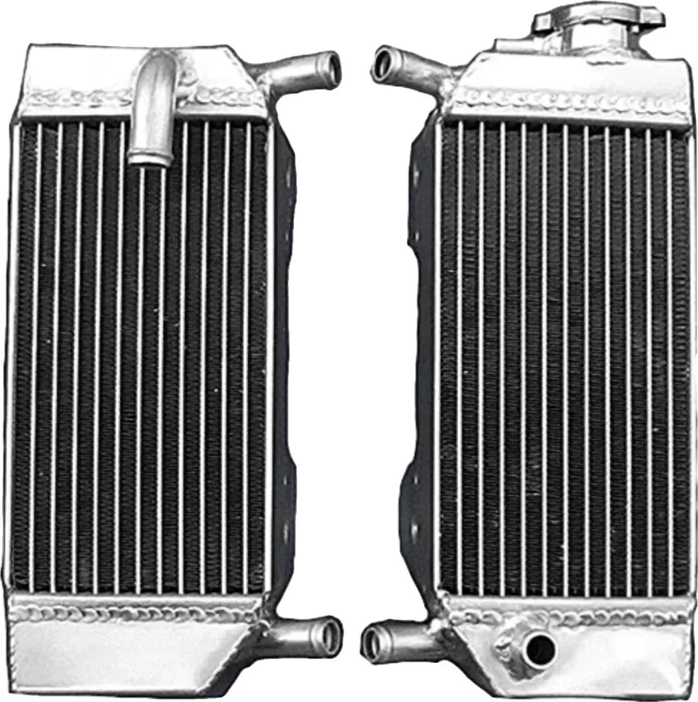 Radiateur Aluminium pour Moto Tout-Terrain 2004-2017 avec Réservoirs TIG