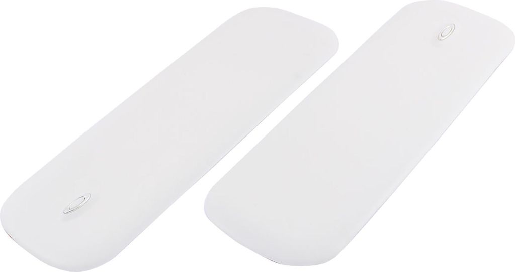 2 Stk Auto Gummi vorne rear Ecke Amourtisator Schutzvorrichtung Stoßschutz weiß DE de