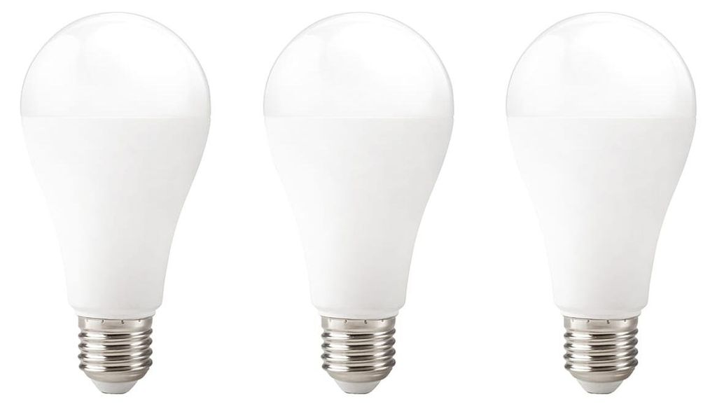 Kobi E27 LED Lampe 15W 1500lm 4000K 230V 3 Stück Produktbild 